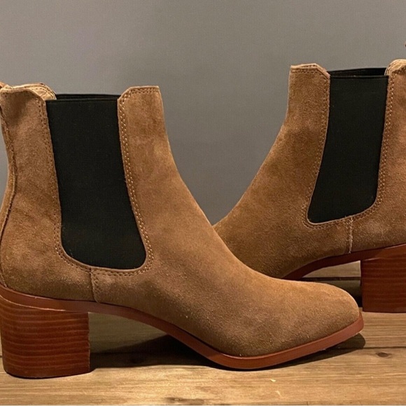 Steve Madden Brown Suede Ankle Booties size 9.5 - Picture 8 of 10